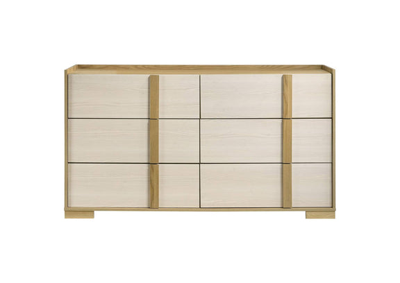 215653 Hyland 6-drawer Dresser Natural