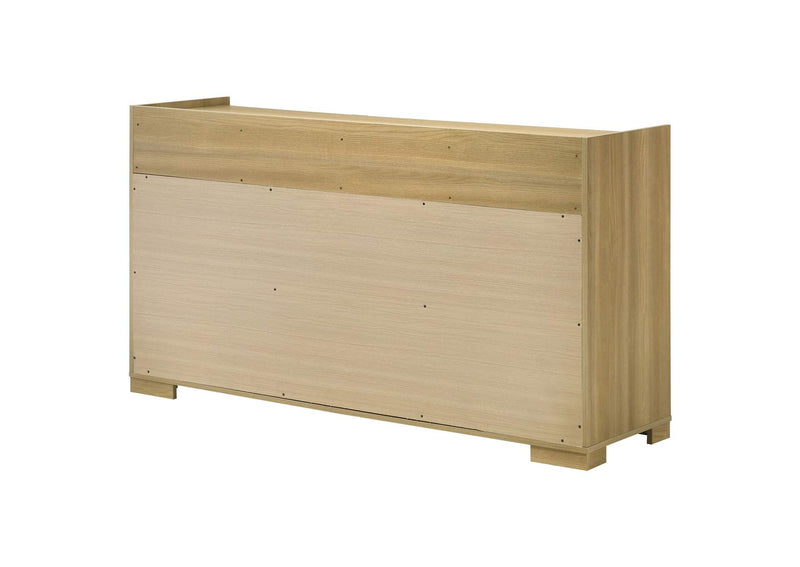 215653 Hyland 6-drawer Dresser Natural