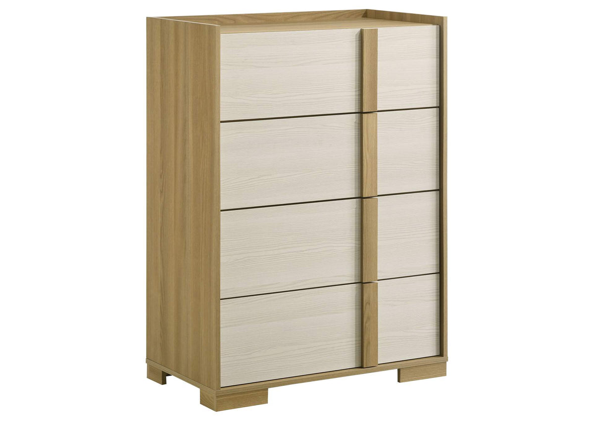 215655 Hyland 4-drawer Chest of Drawers Natural