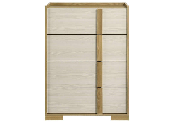 215655 Hyland 4-drawer Chest of Drawers Natural