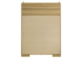 215655 Hyland 4-drawer Chest of Drawers Natural