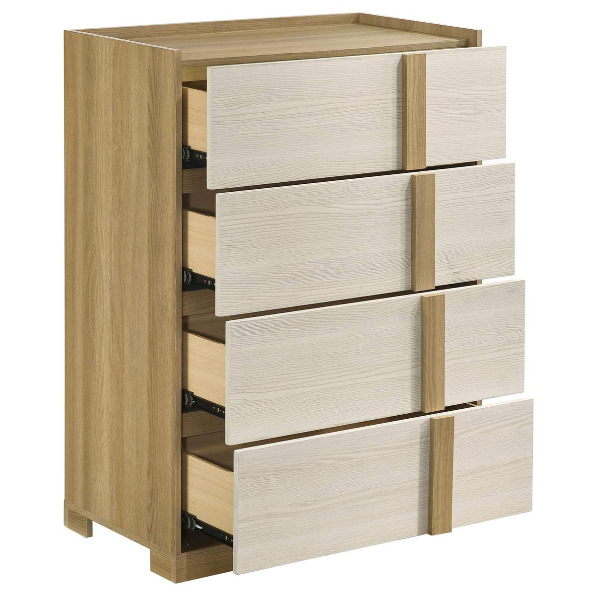 215655 Hyland 4-drawer Chest of Drawers Natural