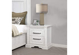 215872 McKinney 2-drawer Nightstand with Dual USB Vintage White