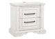 215872 McKinney 2-drawer Nightstand with Dual USB Vintage White