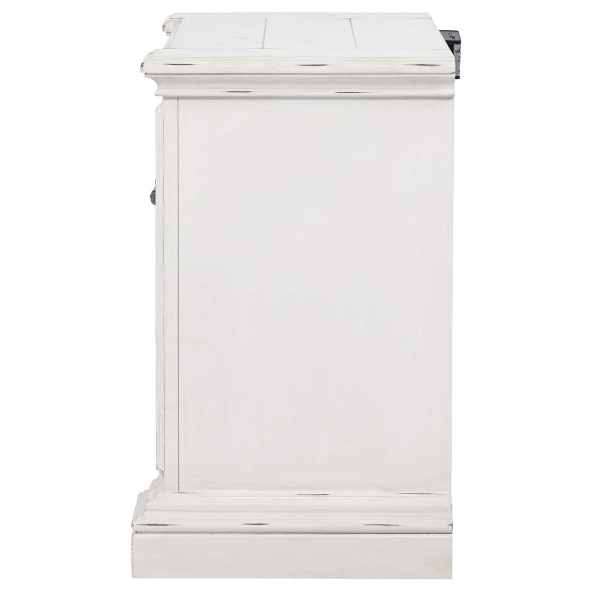 215872 McKinney 2-drawer Nightstand with Dual USB Vintage White