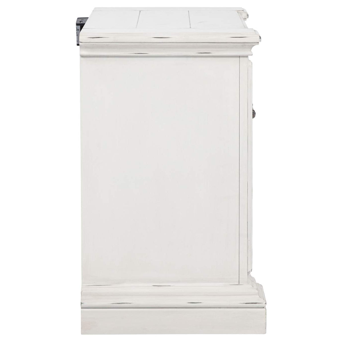 215872 McKinney 2-drawer Nightstand with Dual USB Vintage White