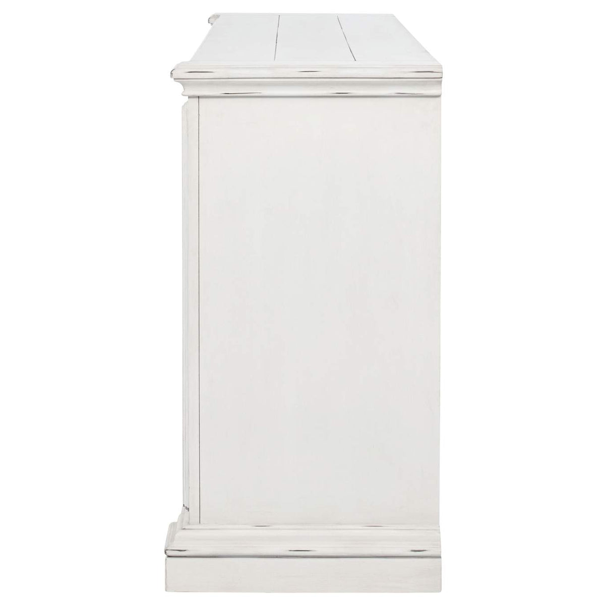 215873 McKinney 6-drawer Bedroom Dresser Cabinet Vintage White