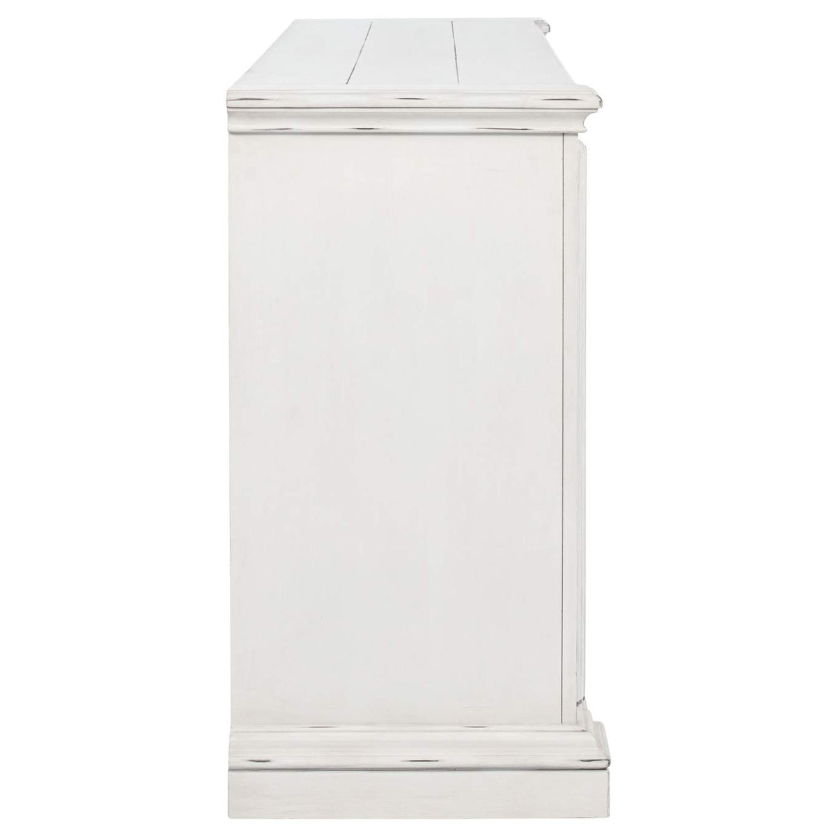 215873 McKinney 6-drawer Bedroom Dresser Cabinet Vintage White