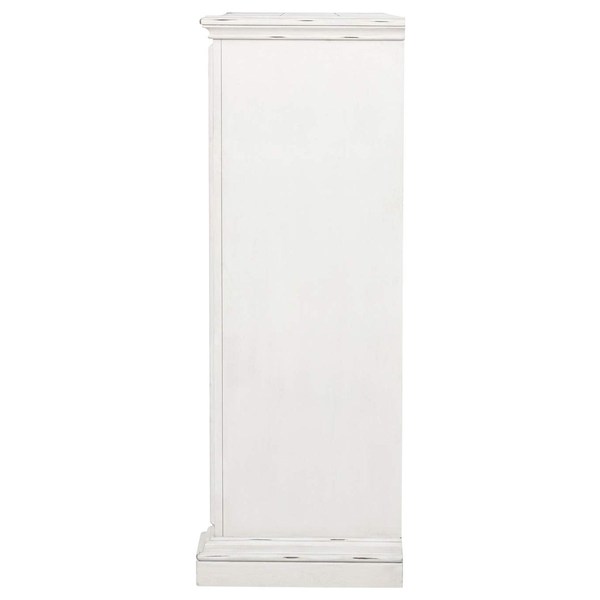 215875 McKinney 5-drawer Bedroom Chest of Drawers Vintage White