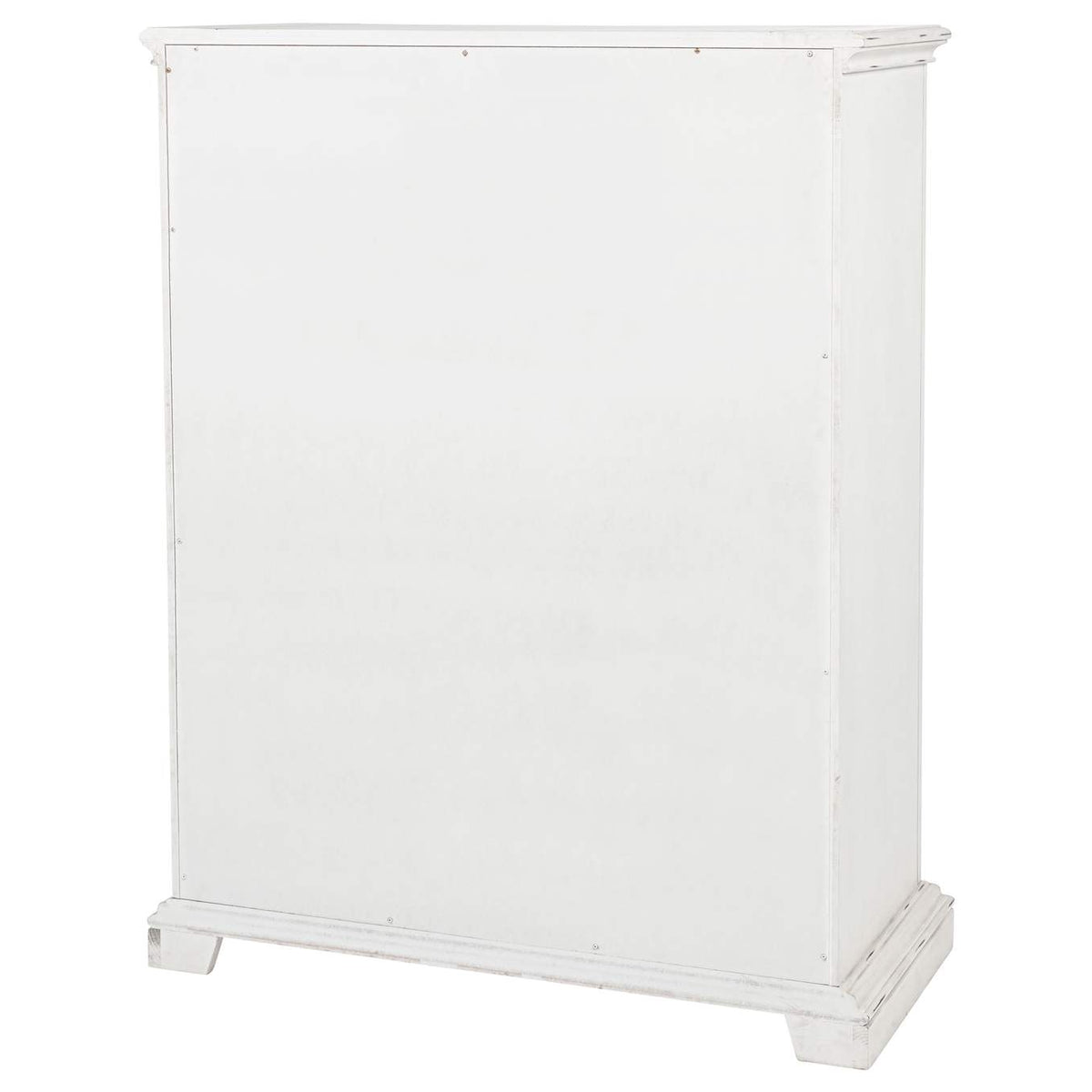 215875 McKinney 5-drawer Bedroom Chest of Drawers Vintage White