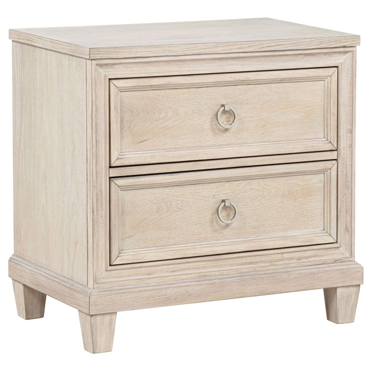 215921KE-S4 Pembroke 4-piece Eastern King Bedroom Set Washed Oak