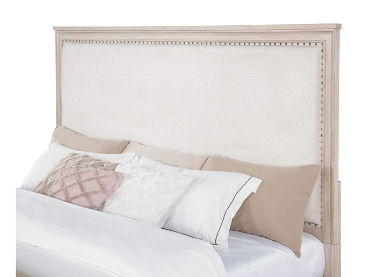 215921KE-S4 Pembroke 4-piece Eastern King Bedroom Set Washed Oak