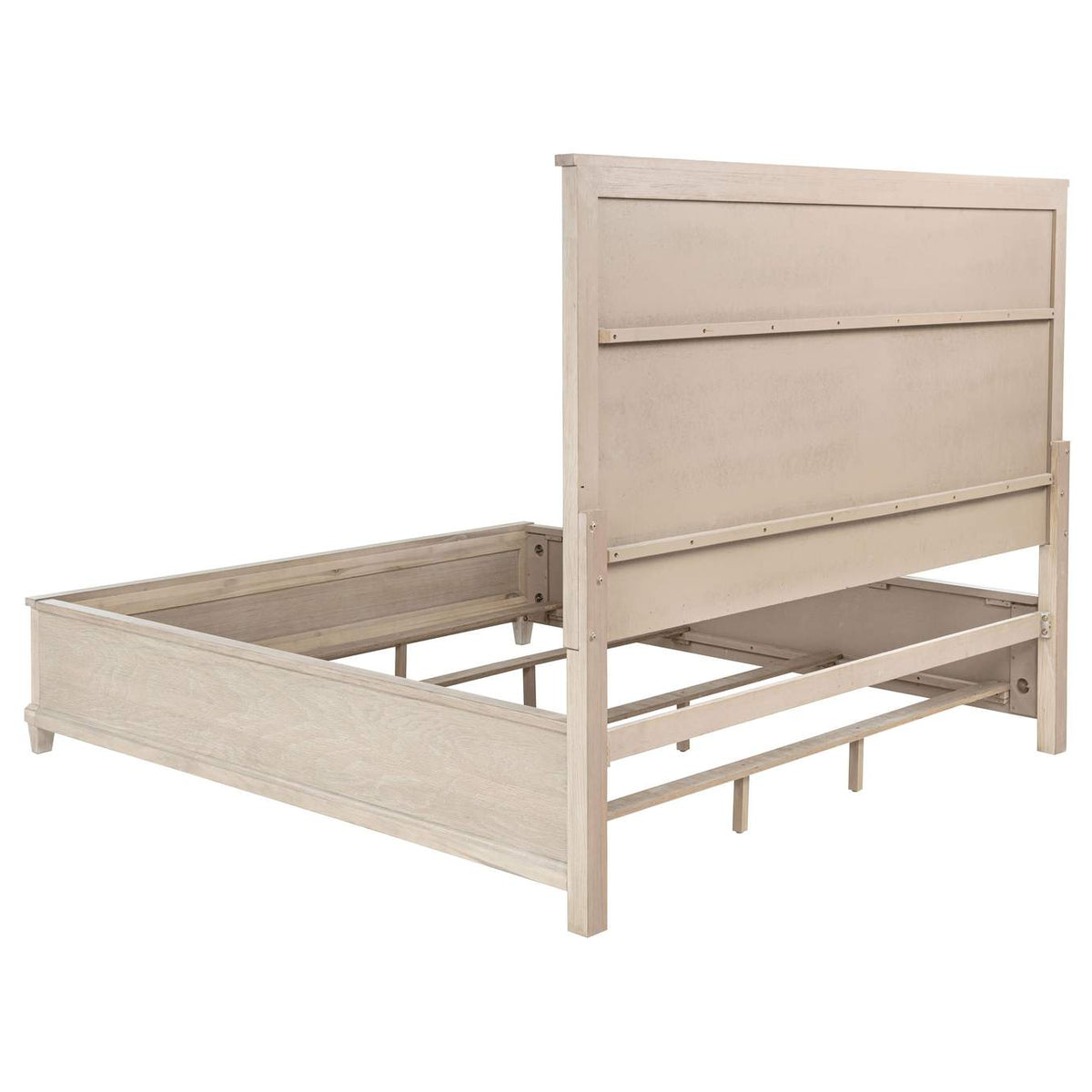 215921KE-S5 Pembroke 5-piece Eastern King Bedroom Set Washed Oak