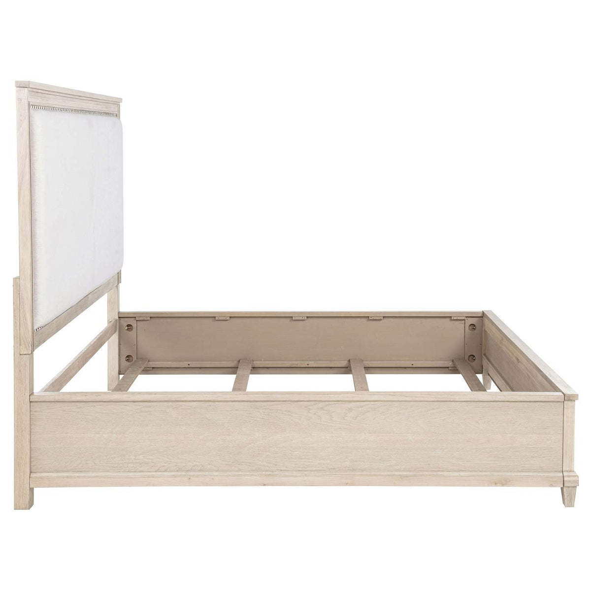 215921KE Pembroke 66-inch Eastern King Panel Bed Washed Oak