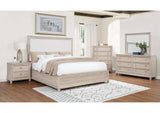 215921KW-S5 Pembroke 5-piece California King Bedroom Set Washed Oak