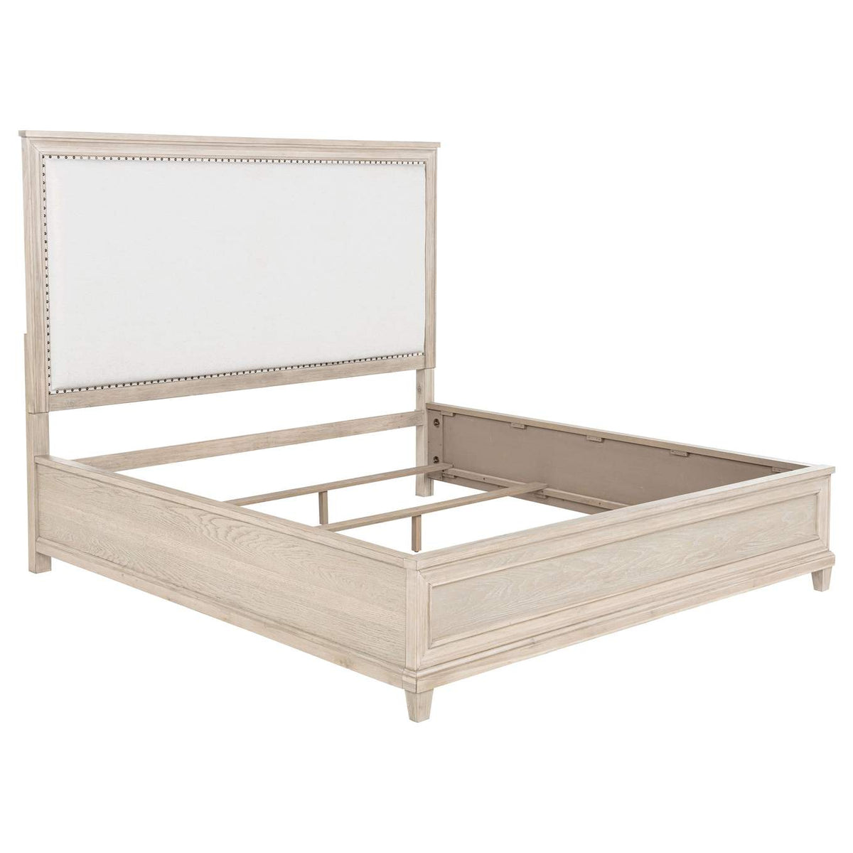 215921KW-S5 Pembroke 5-piece California King Bedroom Set Washed Oak