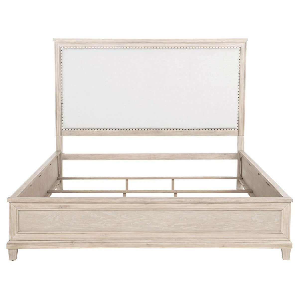215921KW Pembroke 66-inch California King Panel Bed Washed Oak