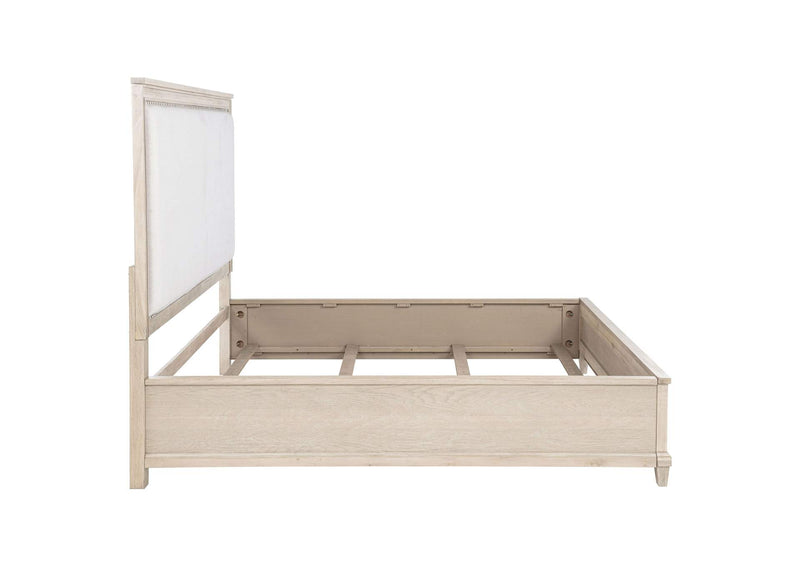 215921KW Pembroke 66-inch California King Panel Bed Washed Oak