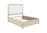 215921Q Pembroke 66-inch Queen Panel Bed Washed Oak