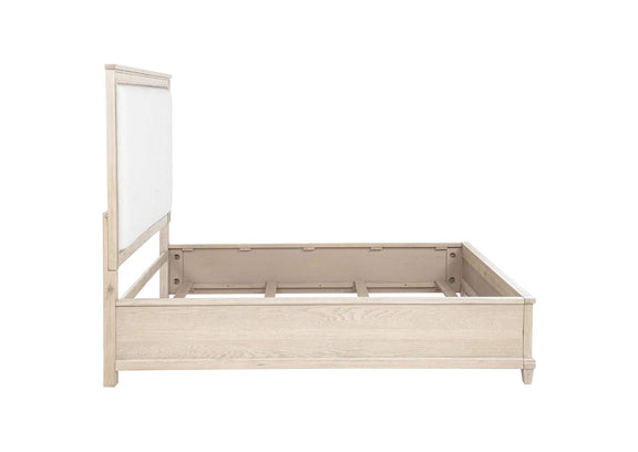 215921Q Pembroke 66-inch Queen Panel Bed Washed Oak