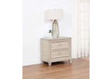 215922 Pembroke 2-drawer Nightstand Bedside Table Washed Oak