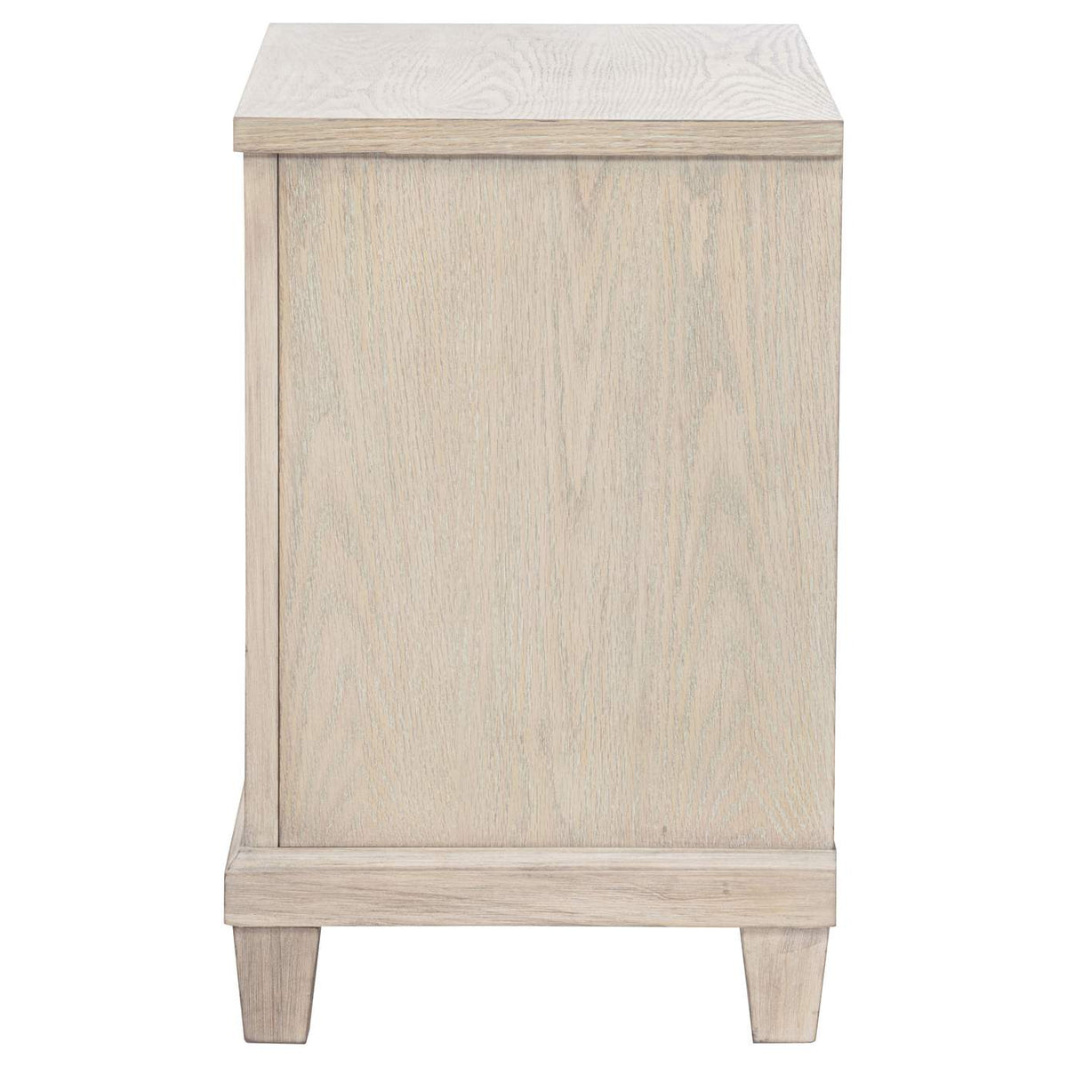 215922 Pembroke 2-drawer Nightstand Bedside Table Washed Oak