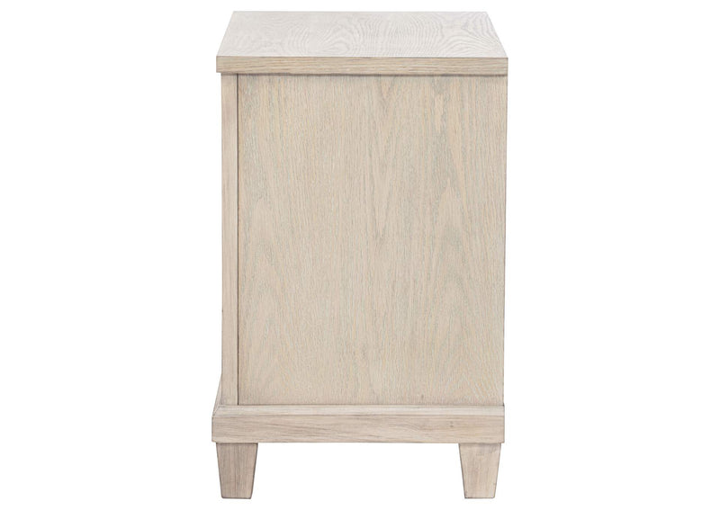 215922 Pembroke 2-drawer Nightstand Bedside Table Washed Oak