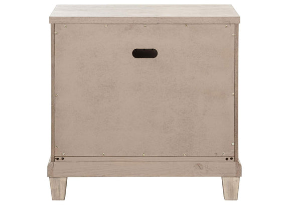 215922 Pembroke 2-drawer Nightstand Bedside Table Washed Oak