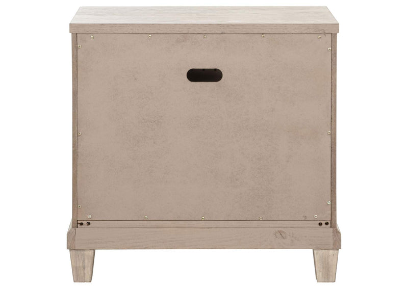 215922 Pembroke 2-drawer Nightstand Bedside Table Washed Oak