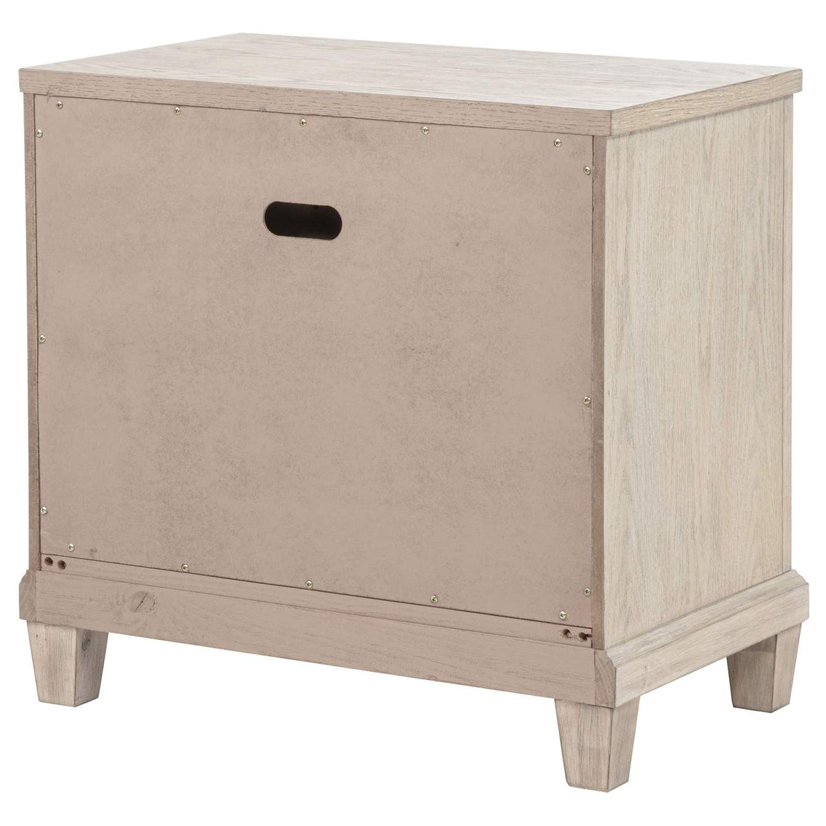 215922 Pembroke 2-drawer Nightstand Bedside Table Washed Oak