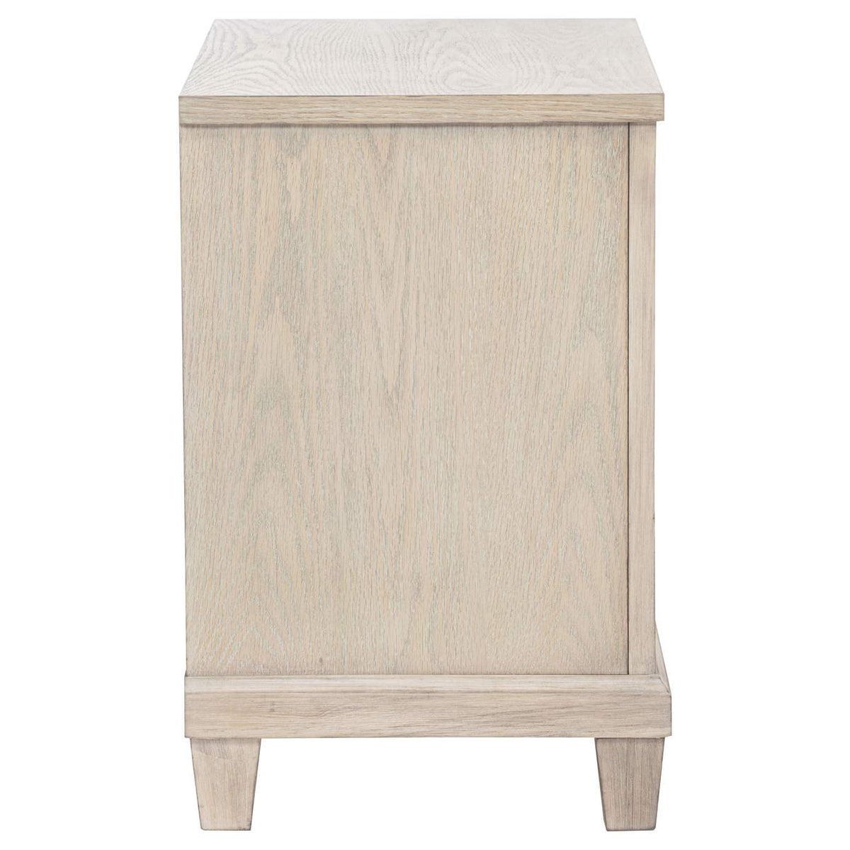 215922 Pembroke 2-drawer Nightstand Bedside Table Washed Oak