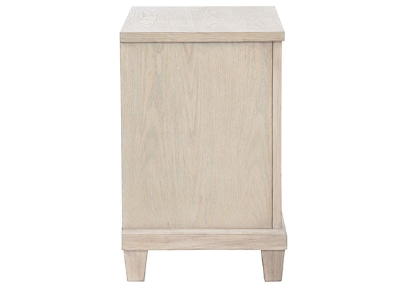 215922 Pembroke 2-drawer Nightstand Bedside Table Washed Oak