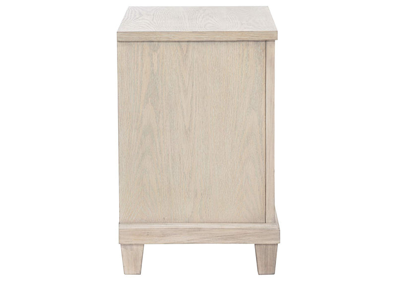 215922 Pembroke 2-drawer Nightstand Bedside Table Washed Oak