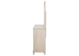 215923M Pembroke 6-drawer Bedroom Dresser with Mirror Washed Oak