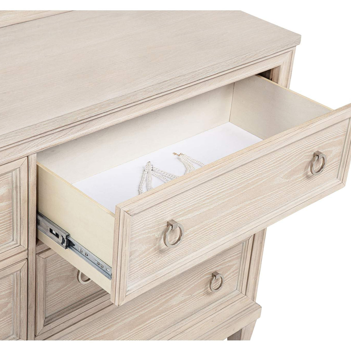 215923 Pembroke 6-drawer Bedroom Dresser Cabinet Washed Oak