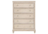 215925 Pembroke 5-drawer Chest of Drawers Washed Oak
