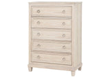 215925 Pembroke 5-drawer Chest of Drawers Washed Oak