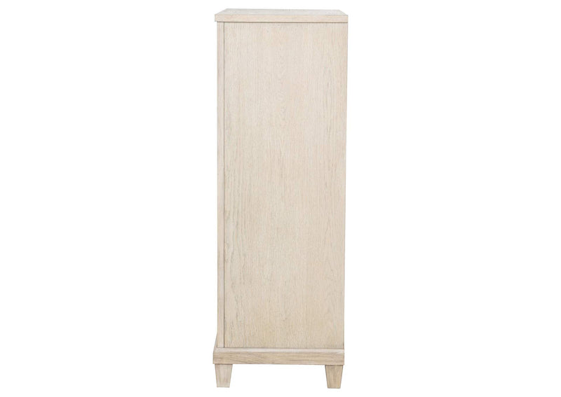 215925 Pembroke 5-drawer Chest of Drawers Washed Oak