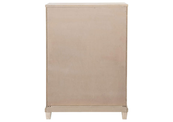 215925 Pembroke 5-drawer Chest of Drawers Washed Oak