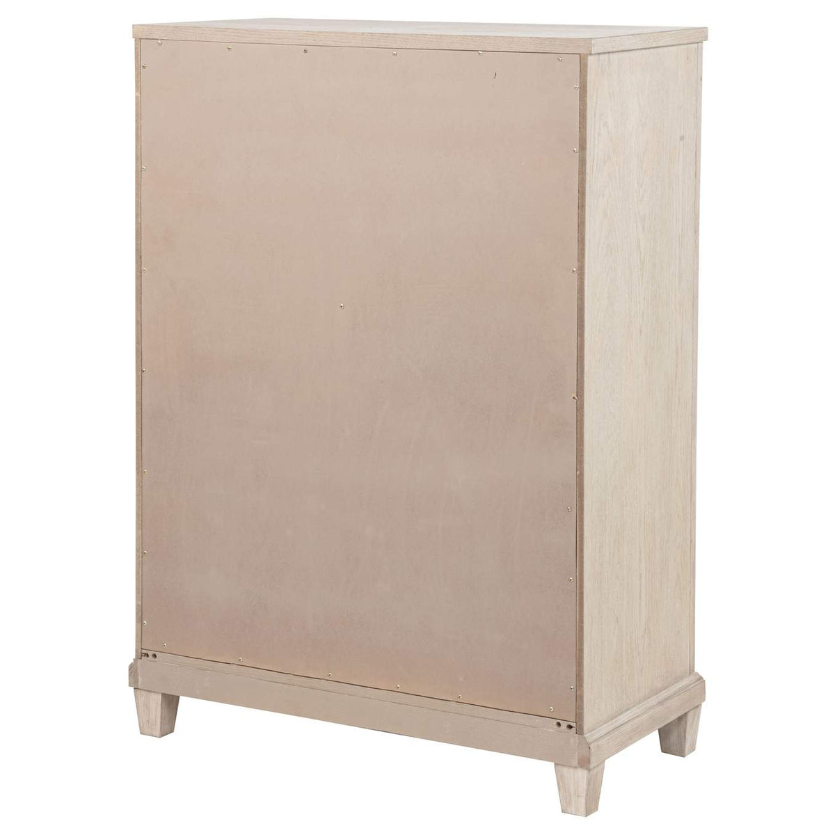 215925 Pembroke 5-drawer Chest of Drawers Washed Oak