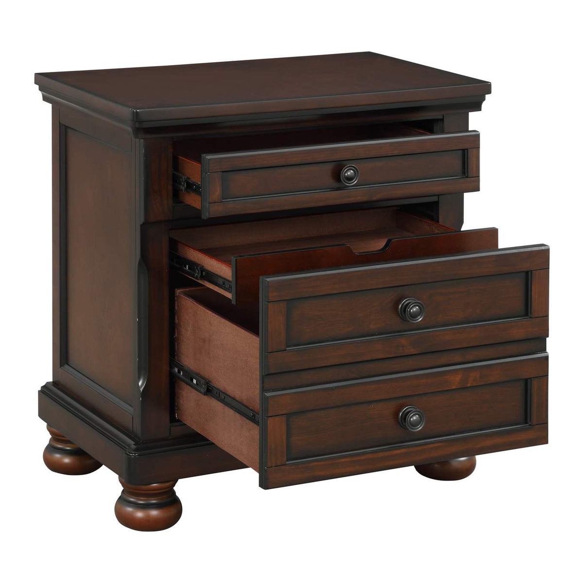 2159-4 Cumberland Night Stand, Hidden Drawer