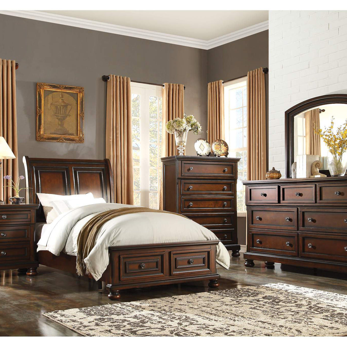2159-5 Cumberland Dresser, Hidden Drawer