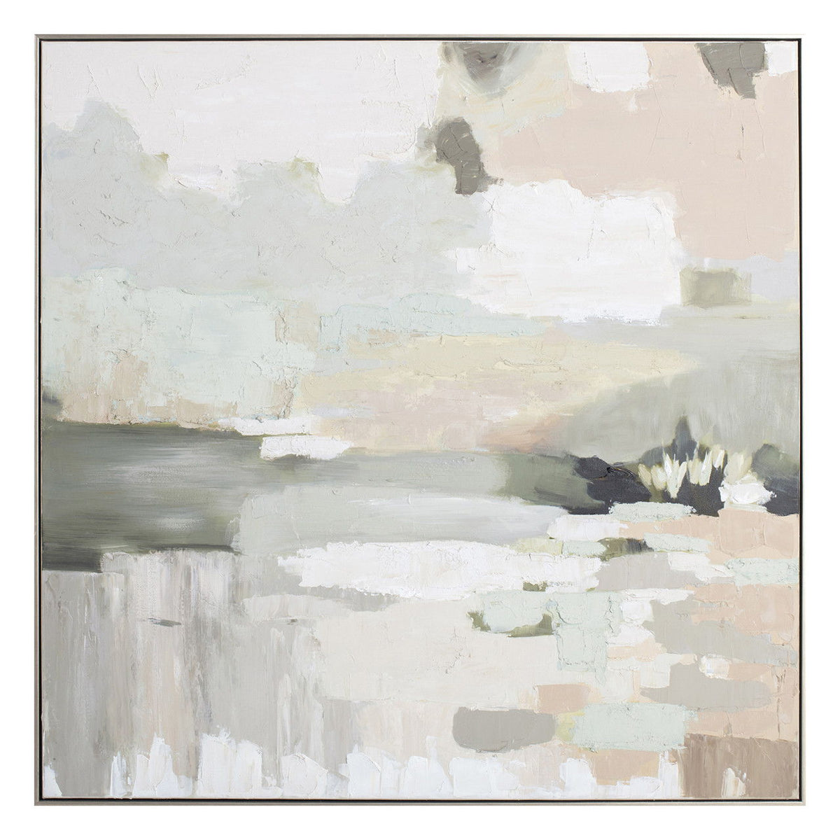 40" x 40" Harmony Handpainted Wall Art - Multi