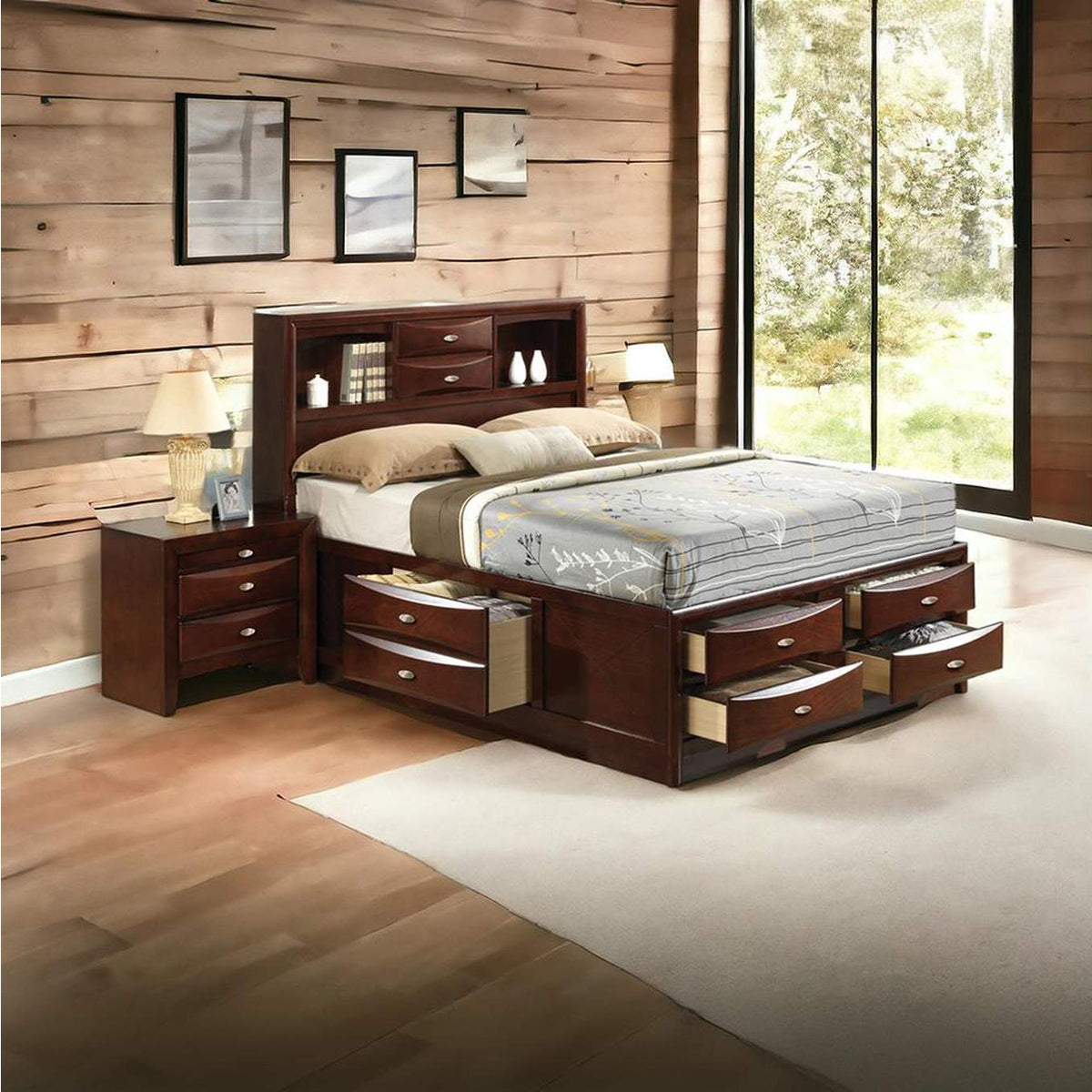 21600Q Ireland Queen Bed with Storage