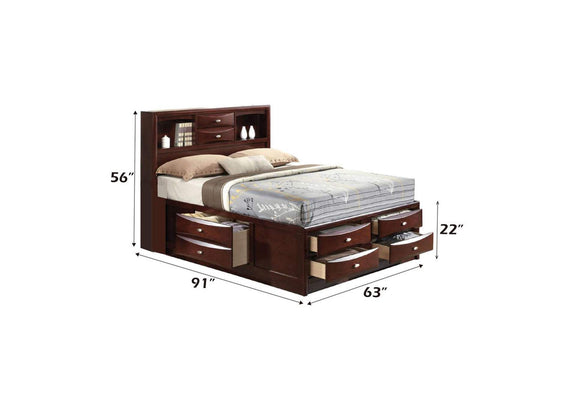 21600Q Ireland Queen Bed with Storage