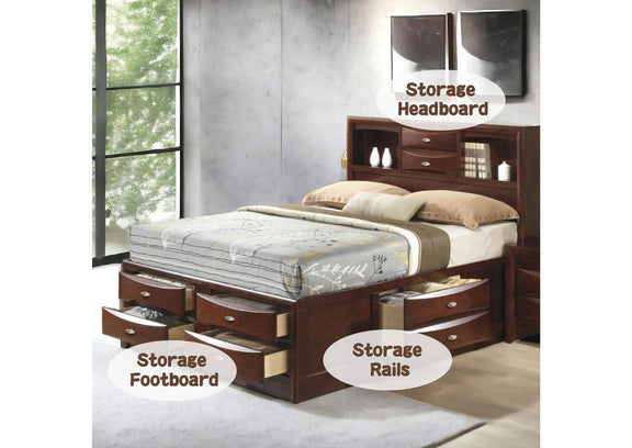 21600Q Ireland Queen Bed with Storage