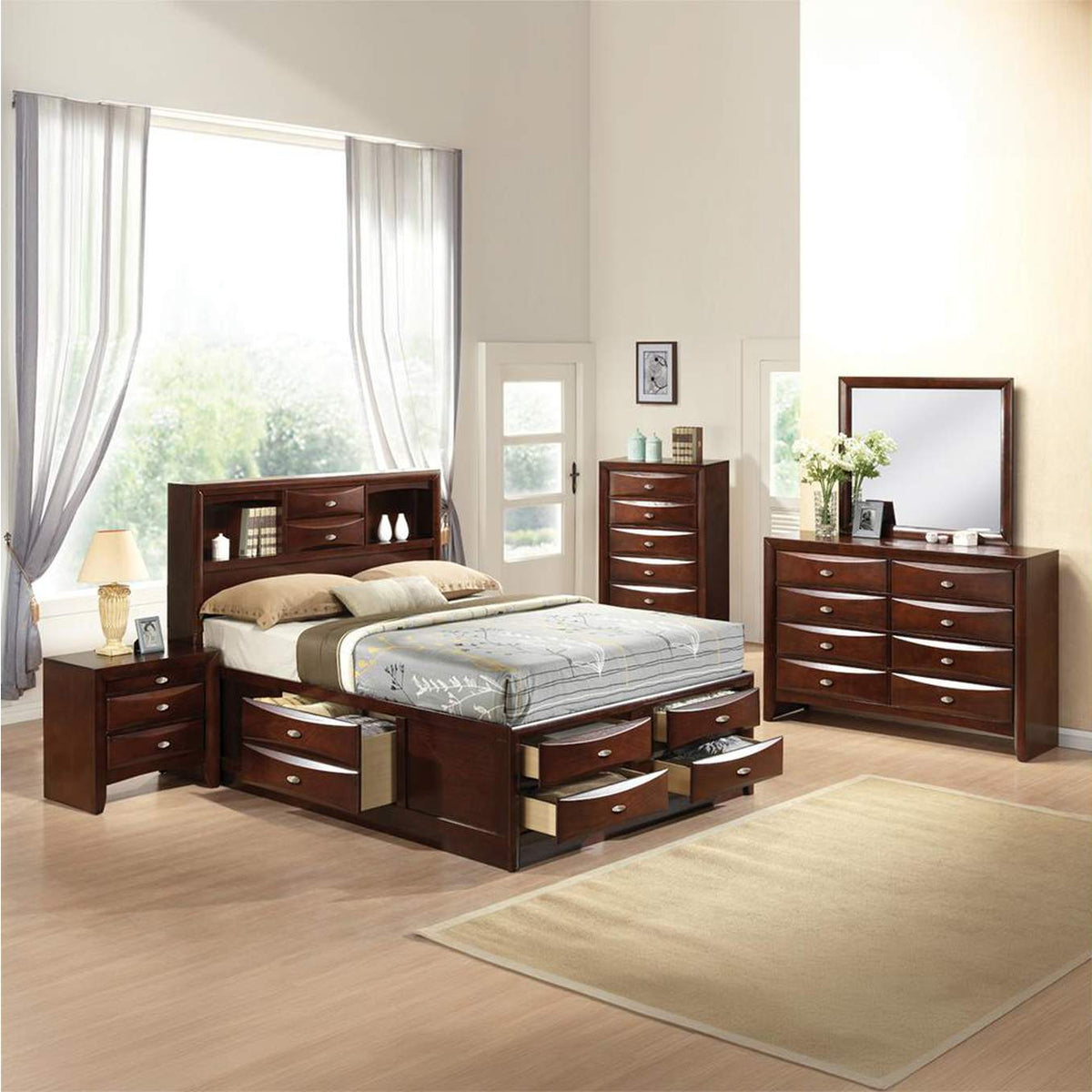 21600Q Ireland Queen Bed with Storage