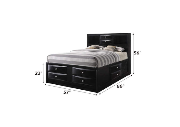 21620F Ireland Full Bed with Storage
