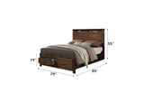 21677EK Merrilee Ek Bed with Storage