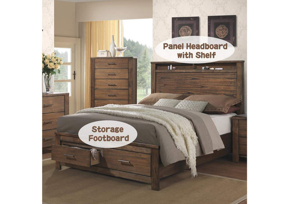 21677EK Merrilee Ek Bed with Storage